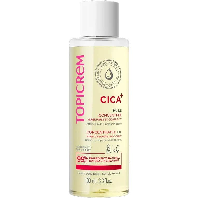 Topicrem CICA+ Aceite Concentrado Estrías Cicatrices 100 ml
