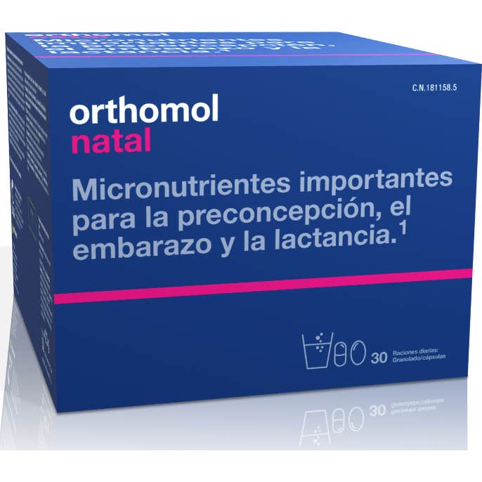 Orthomol Marrones/Blanca Natal 30 Sobres - Imagen 2
