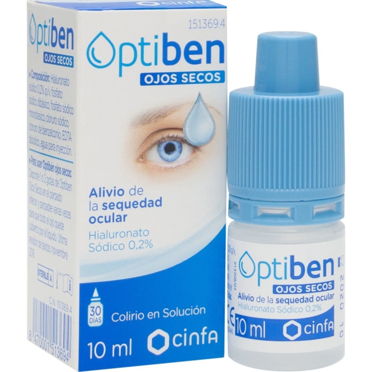 Optibén colirio 10ml