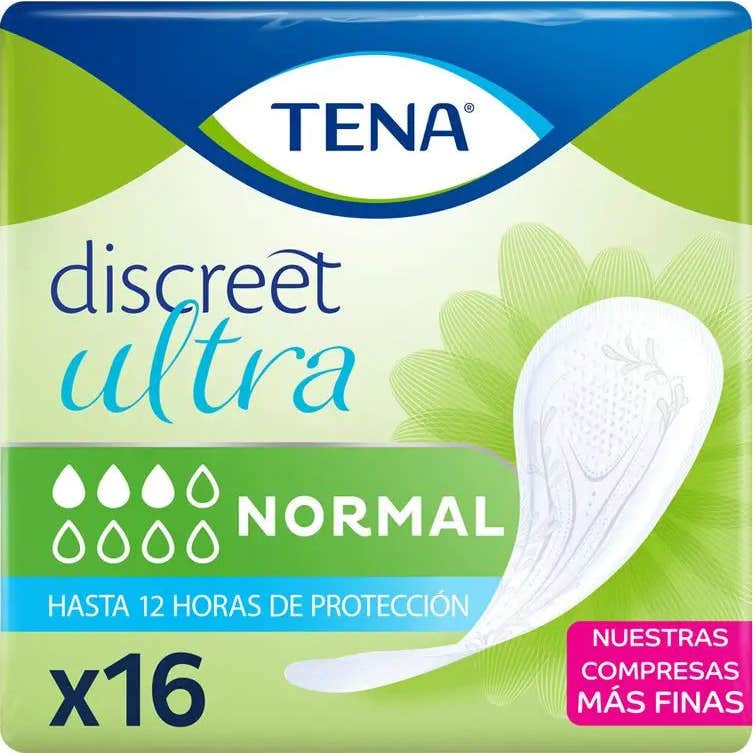 Tena Discreet Ultra Normal 16 uds