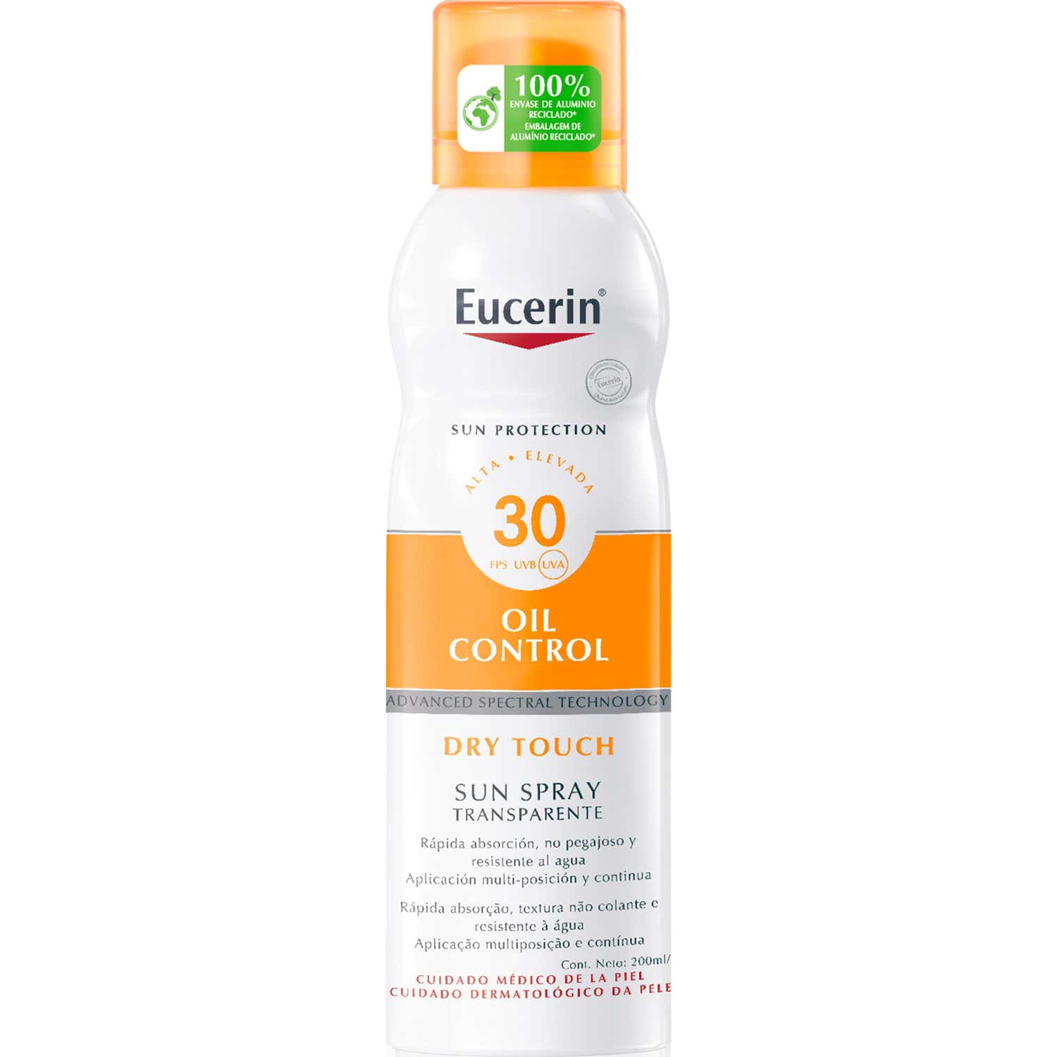 Eucerin Sun Spray Solar Transparente Dry Touch Spf30 200 ml