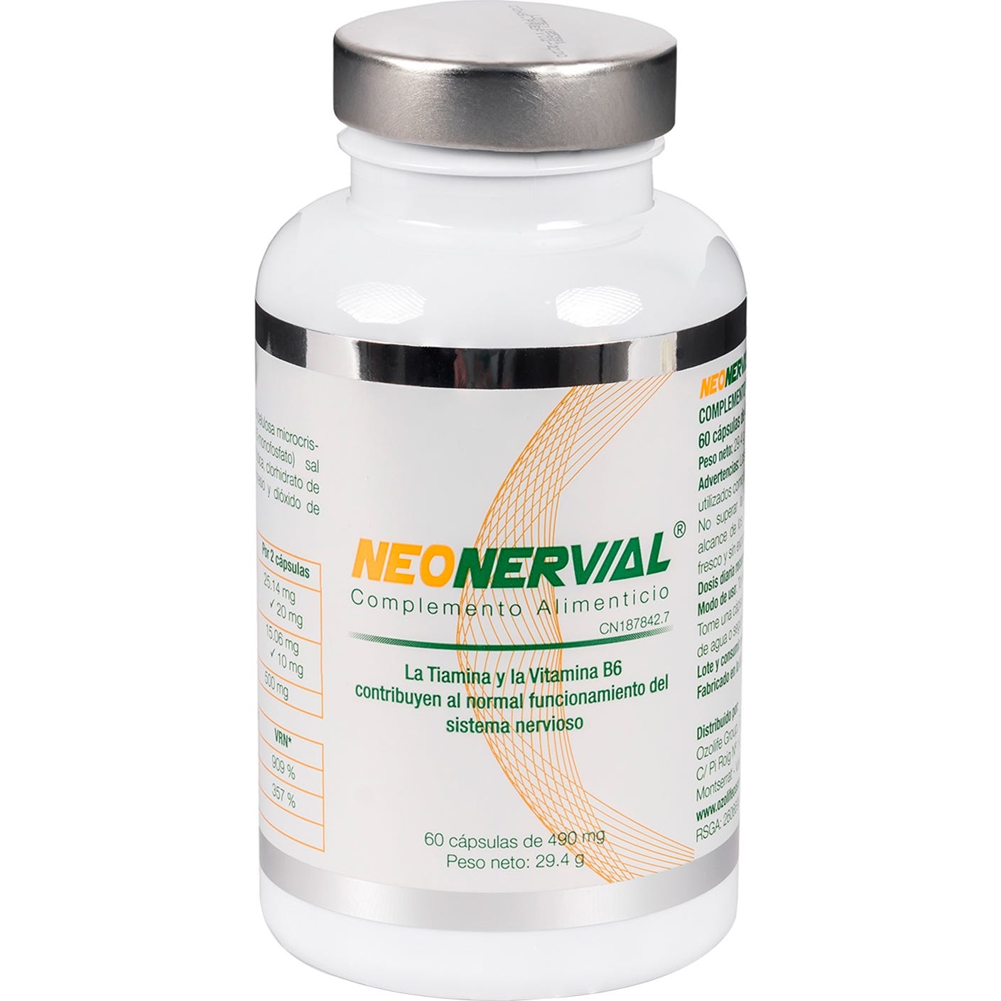 Ozolife Neonervial® 60cáps x 490mg