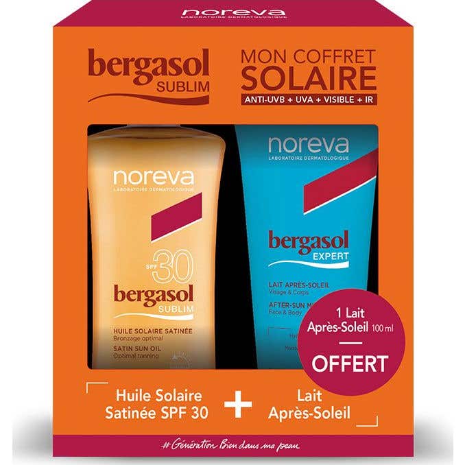 Bergasol Cofre Aceite Solar Satinado SPF30 + Aftersun