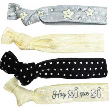 Mr Wonderful Goma Pelo Nudo Estrella 4 uds