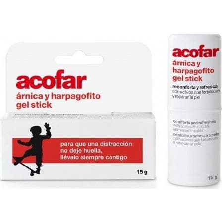 Acofar Gel stick de árnica y harpagofito 15ml
