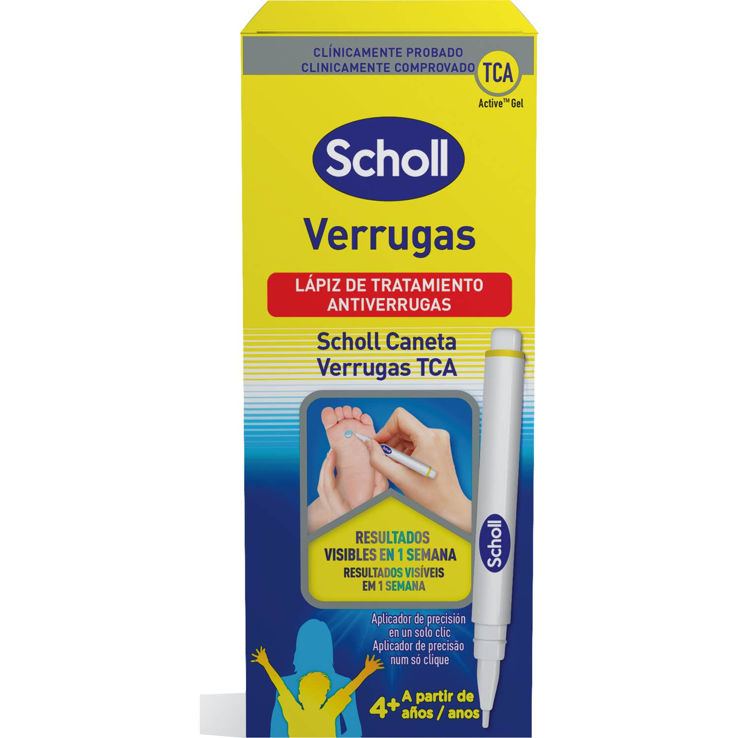 Scholl Lápiz Tratamiento Verrugas 1aplicador
