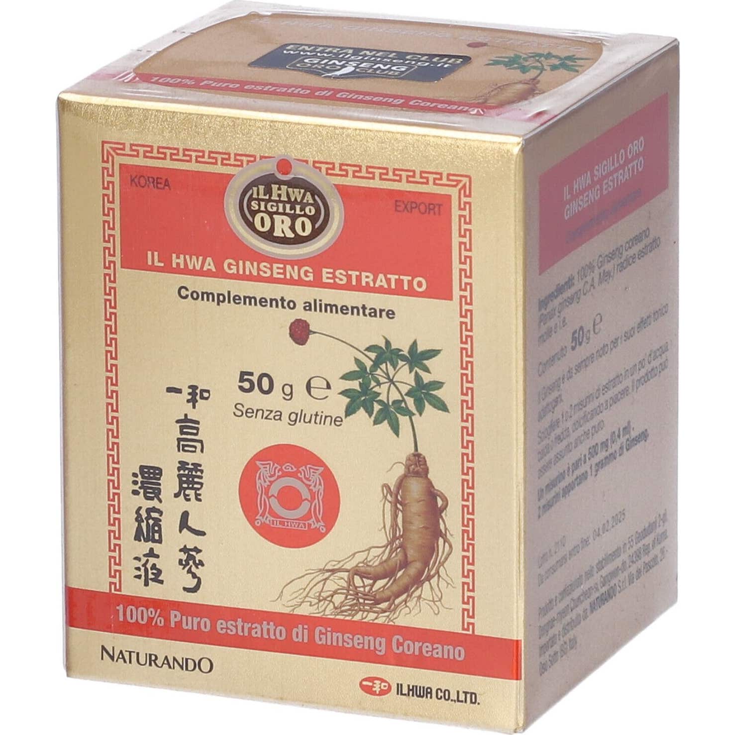 Ginseng Il Hwa Est 50G Naturando