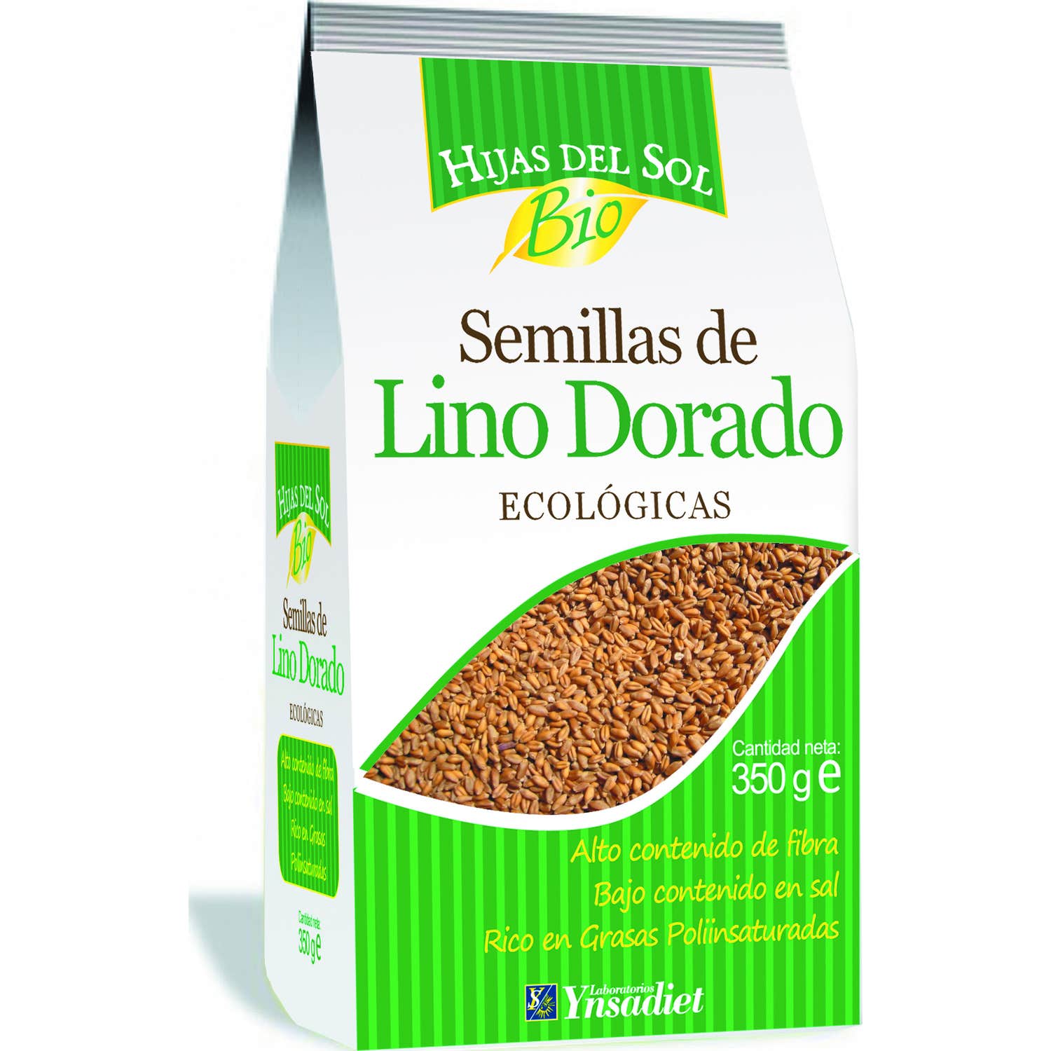 Hijas del Sol Semillas de Lino Dorado BIO 350g