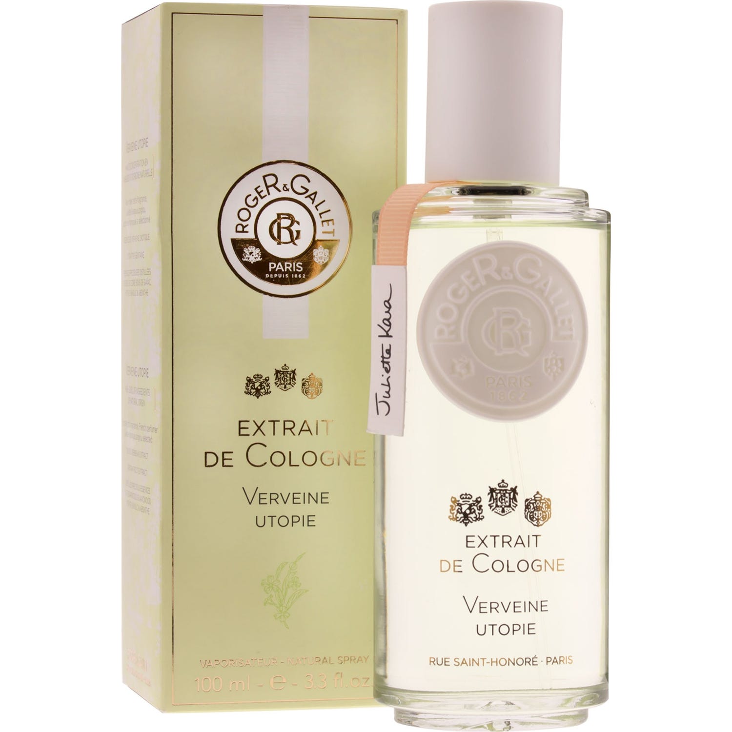 Roger & Gallet Extrait De Cologne Verveine Utopie 100ml