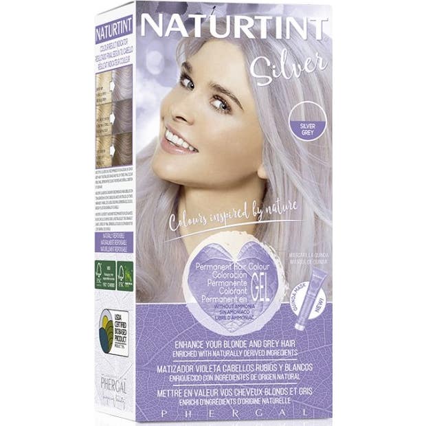 Naturtint Coloración Permanente Silver Gris Plateado 170ml