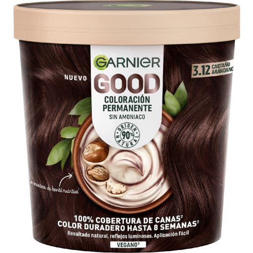 Garnier Good Tinte Sin Amoniaco 3.12 Castaño Arándano 217ml