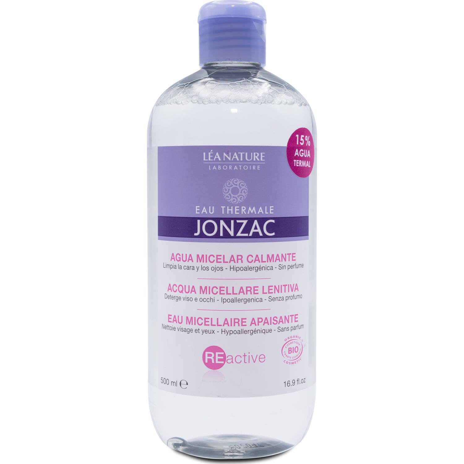 Jonzac Reactive Agua Micelar 500ml