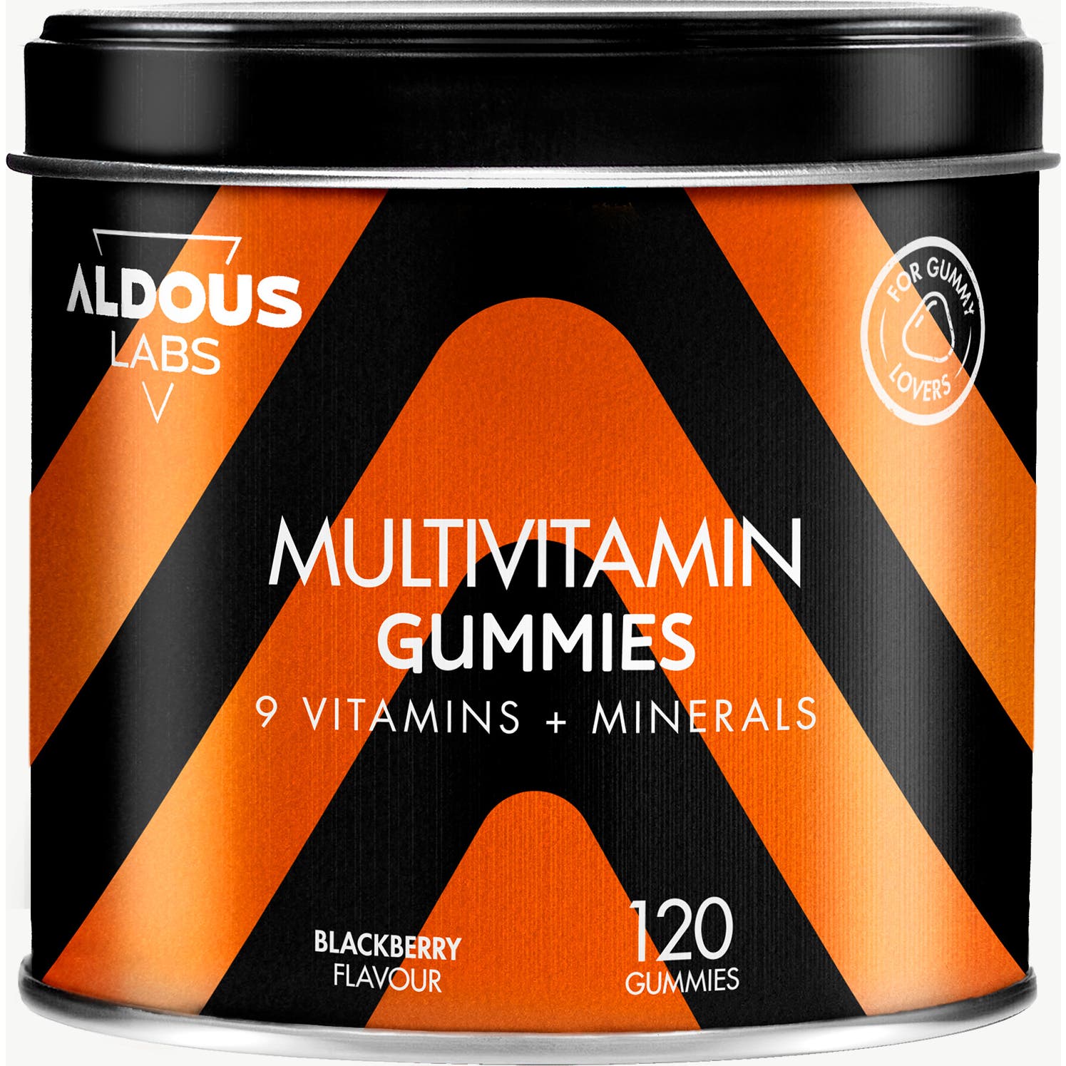 Aldous Labs Multivitaminas Sabor Mora 120 gummies