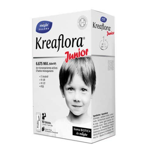 Máyla Phara Kreaflora® Junior Sabor Fresa 10 uds