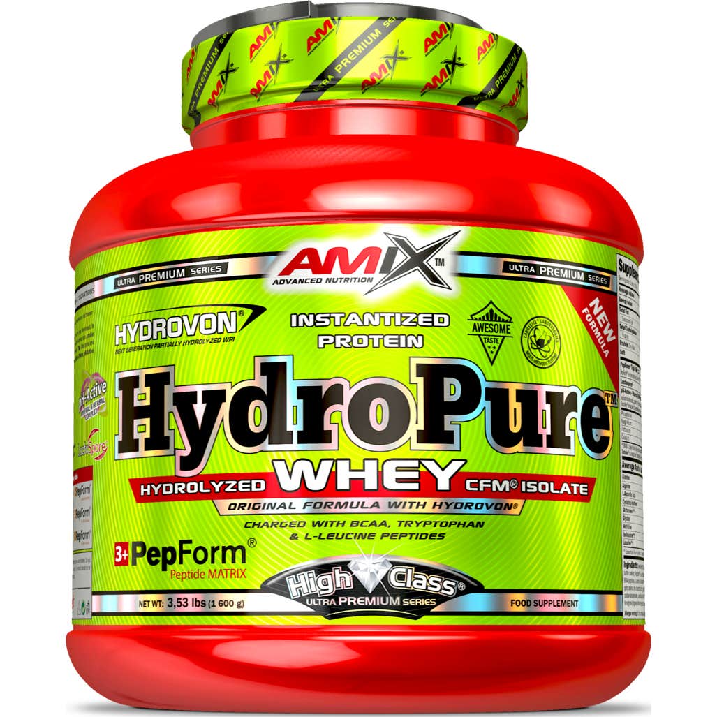 Amix Hydropure Whey Protein Crema de Cacahuete 1,6kg