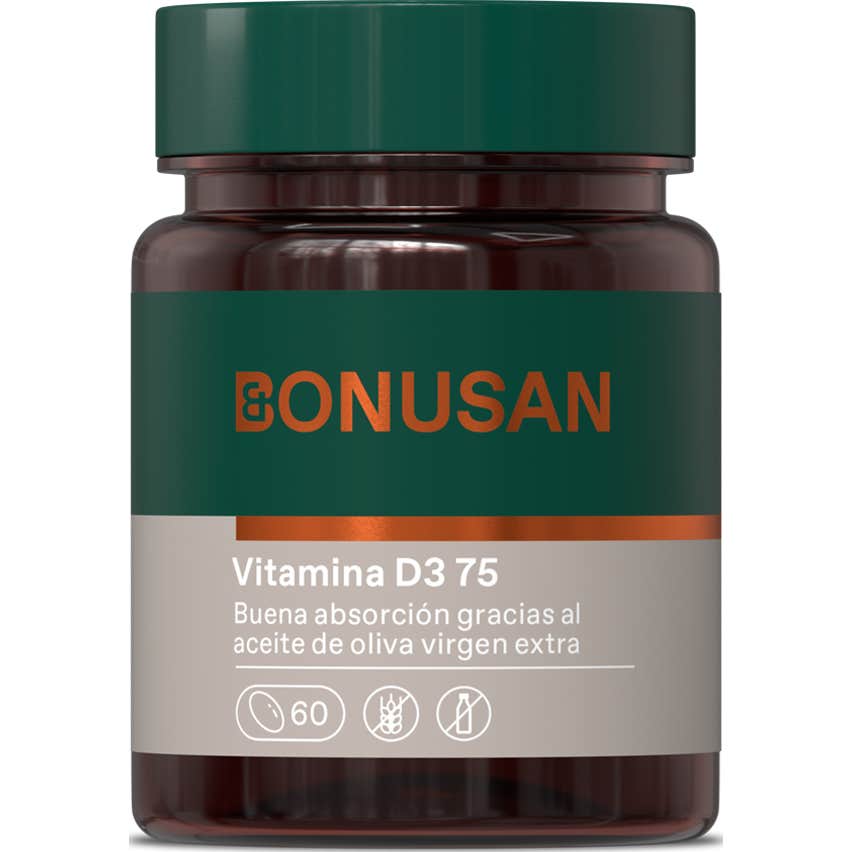 Bonusan Vitamina D3 75Mcg 60Caps