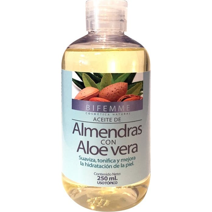 Bifemme Aceite Almendras con Aloe Vera 250 ml