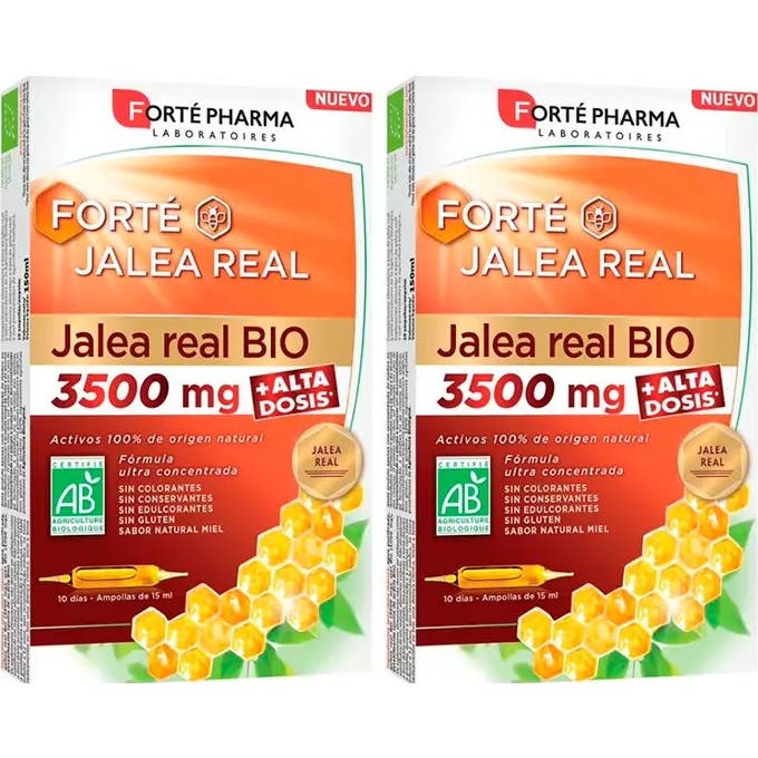 Forté Pharma Forte Jalea Real Bio 3500 mg 2x10 Ampollas