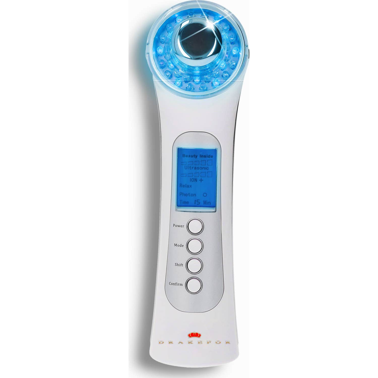 Drakefor Rejuvenecedor Facial Ultrasonidos Dkf-480 White 1ud