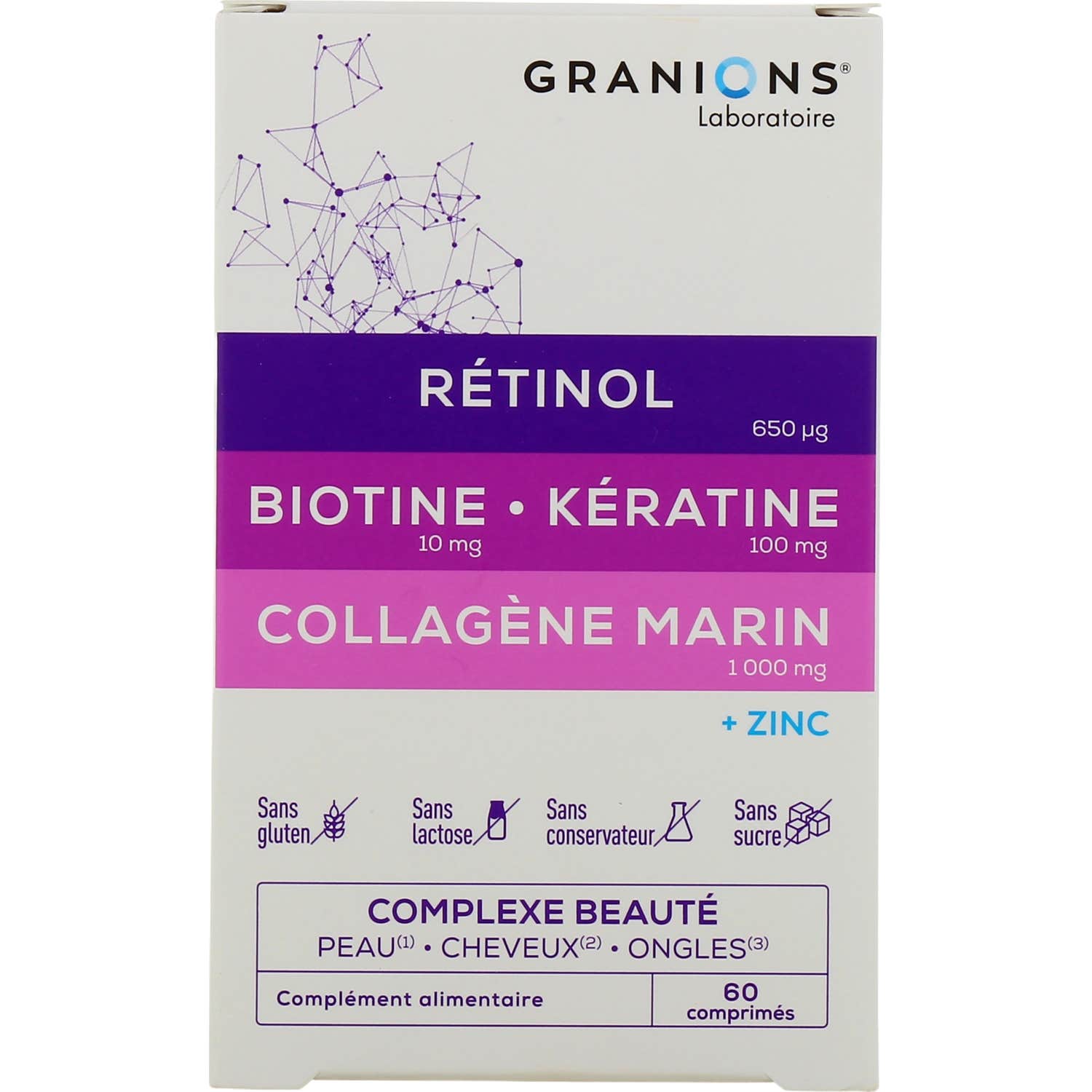 Granions Complexe Beauté Piel Cabello Uñas 60comp