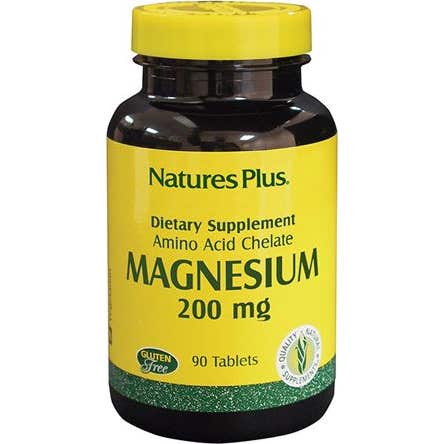 'Nature''s Plus Magnesium 200mg 90comp'