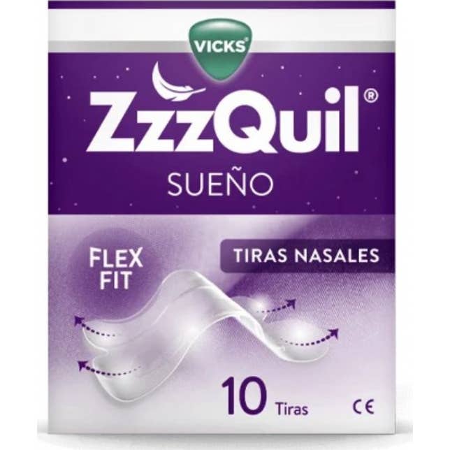 Zzzquil Sueño Tiras Nasales 10 uds