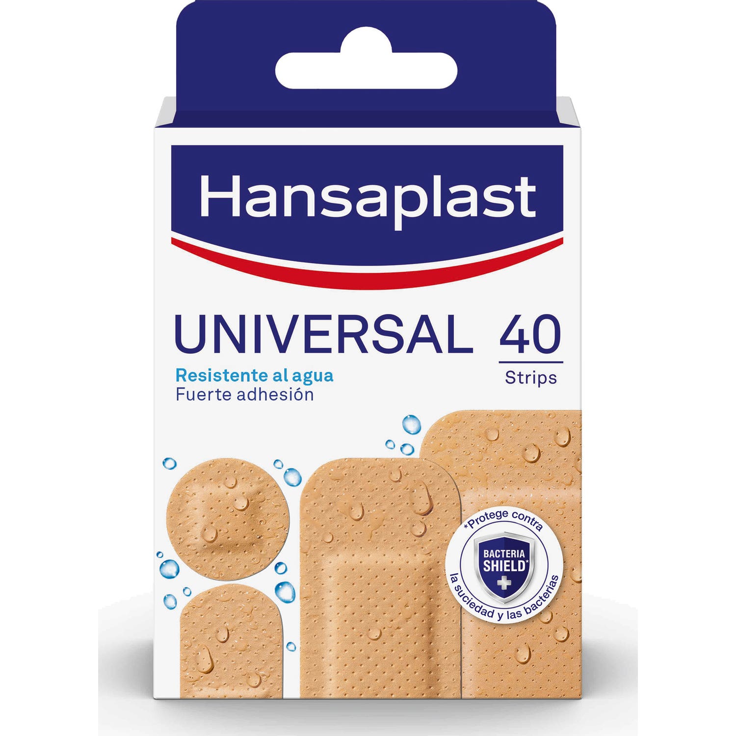 Hansaplast Universal Apósitos 4 Tamaños 40uds