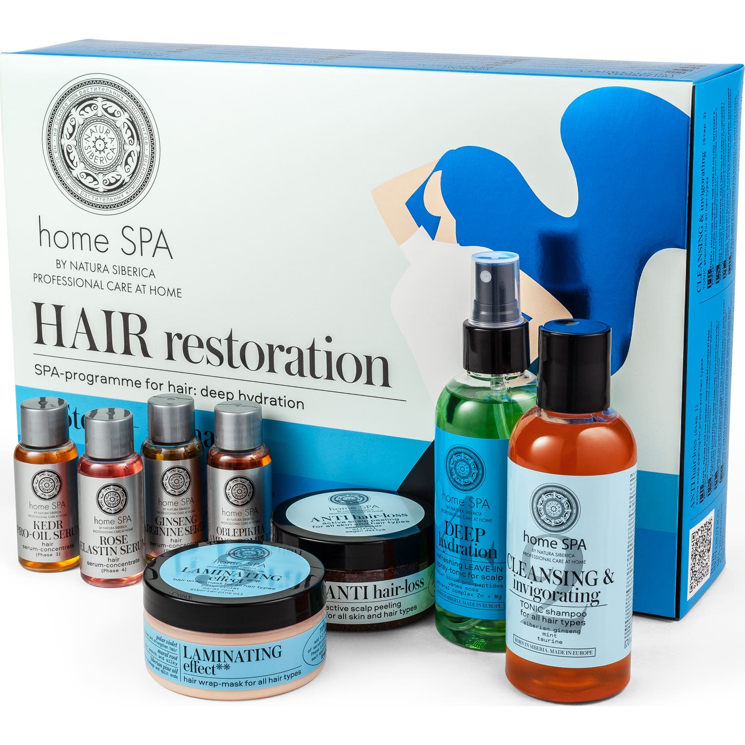 Natura Siberica Programa Spa Restauración Capilar