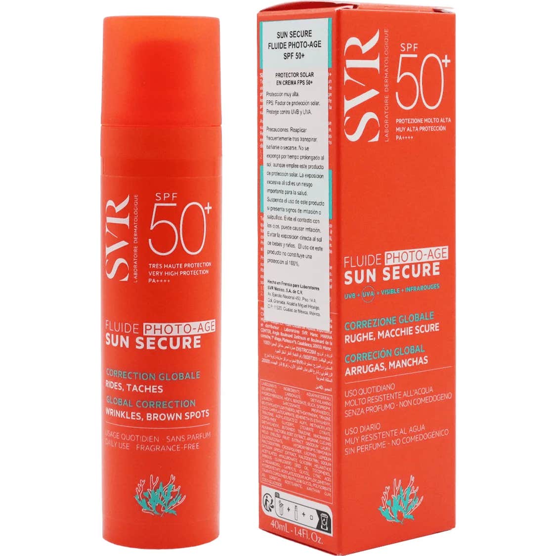 SVR Sun Secure Fluide Photo Age Spf50+ 40ml