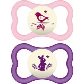 MAM Chupete Air +6 M Rosa