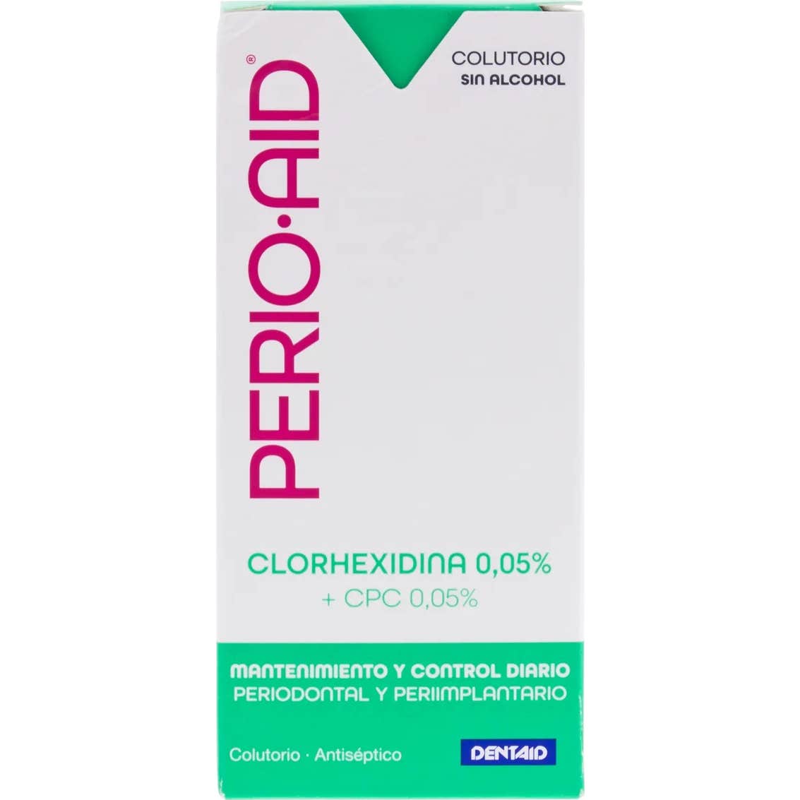 Perio·Aid Clorhexidina 0,05% + CPC 0,05% Colutorio Sin Alcohol 150ml