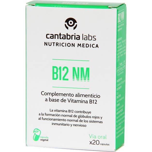 Cantabria Labs B12 Nm 20 caps