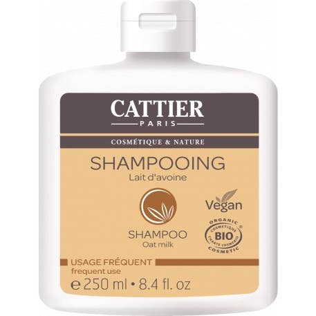 Cattier Champú Uso Frecuente Leche Avena 250 ml