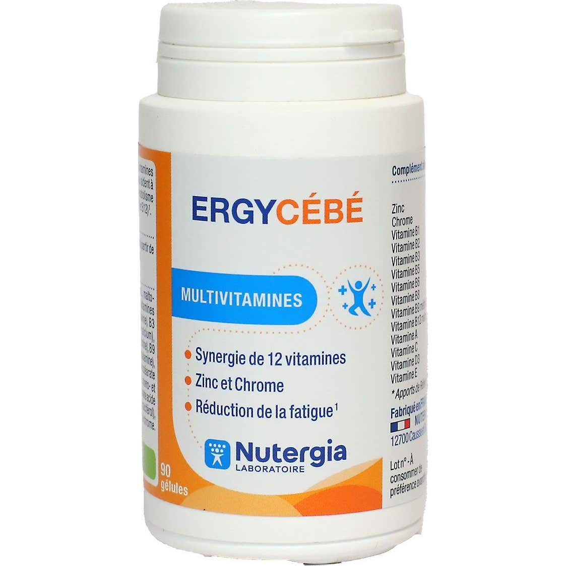 Nutergia Ergycébé Multivitaminas 90 cápsulas
