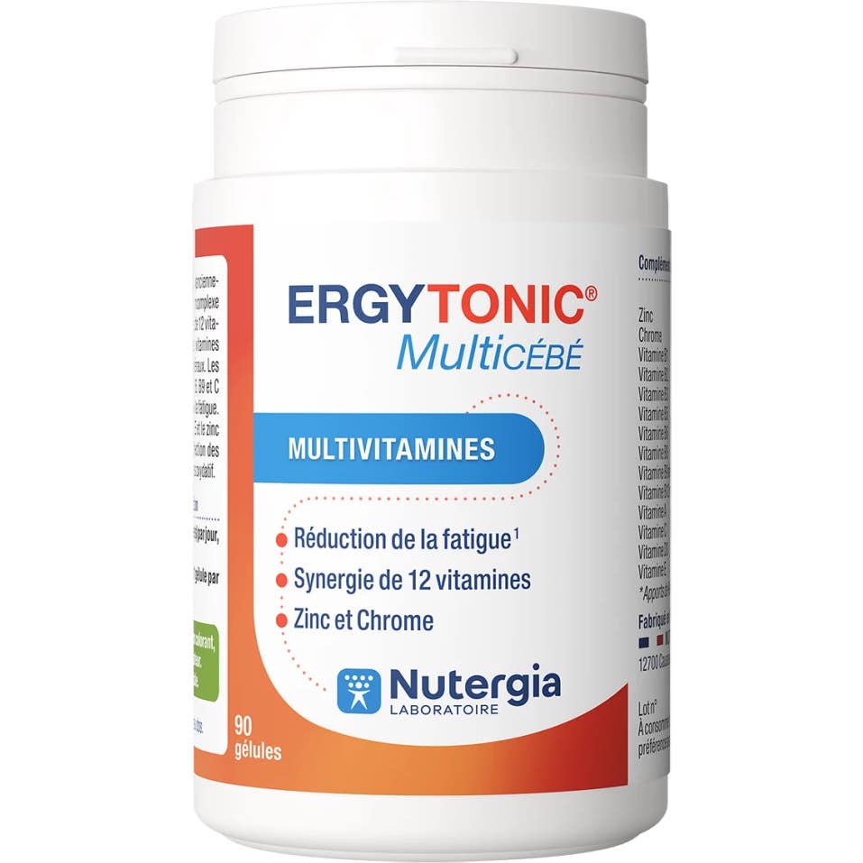 Nutergia Ergytonic Multicébé Mutlivitamínico 90 cápsulas