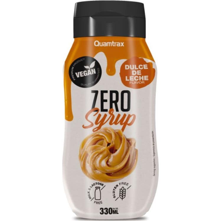 Quamtrax Sirope Dulce de Leche Zero 330ml