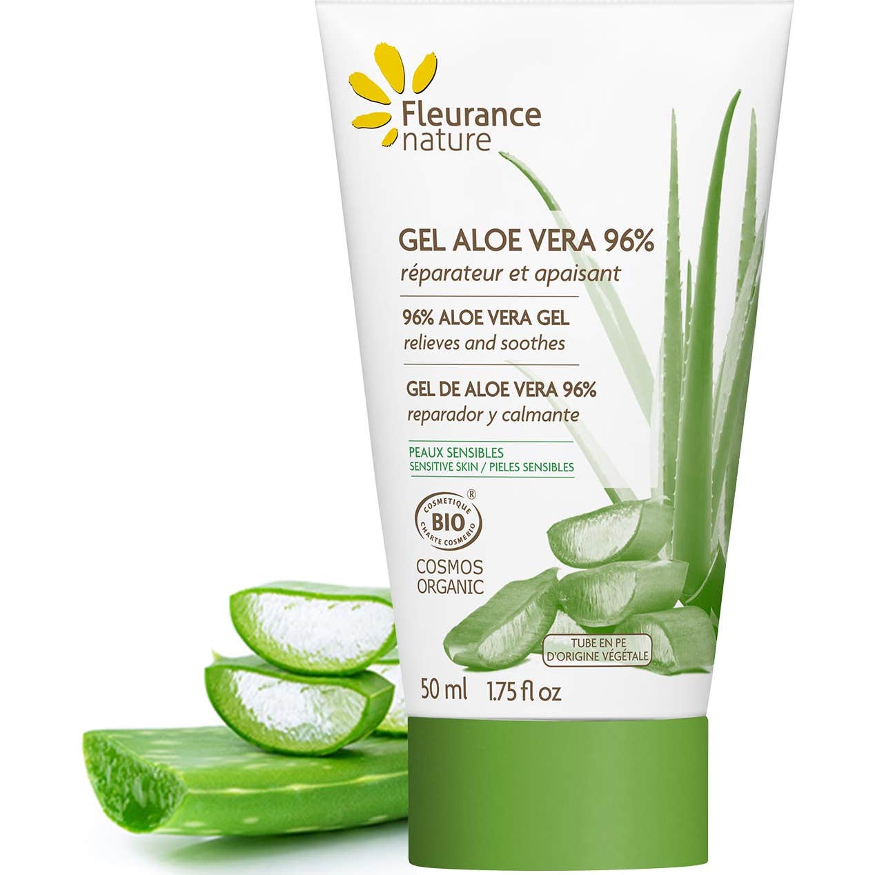 Fleurance Nature Gel Aloe Vera 96% Bio 50ml