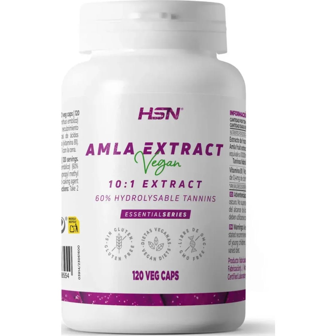 HSN Extracto de AmlA 10:1 500 mg 120 vcaps | Natural Doctor