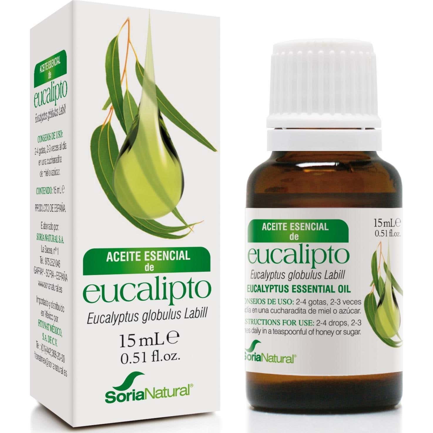 Soria Natural Aceite Esencial De Eucalipto 15ml