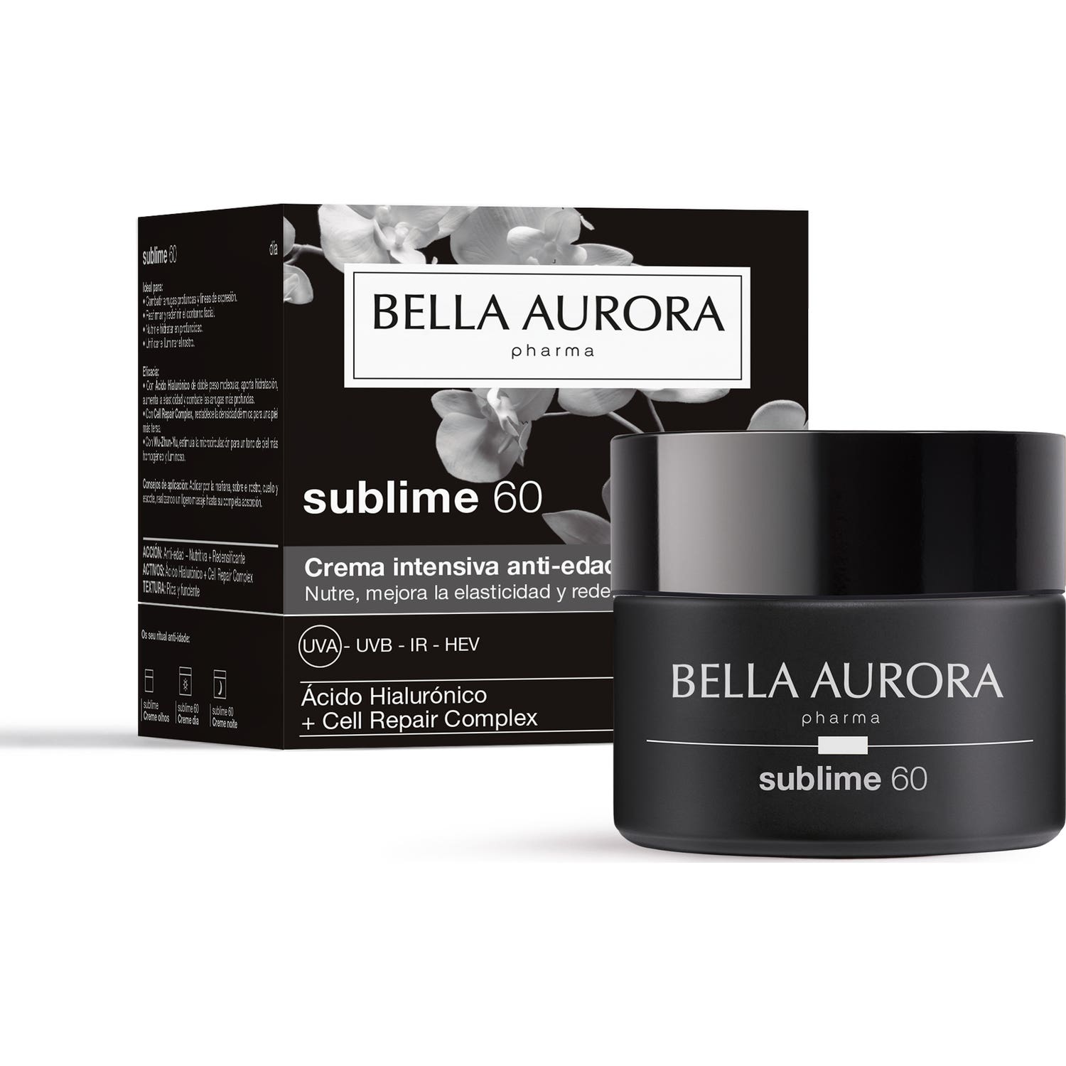 Bella Aurora Sublime 60 Crema Día Nutritiva Multiacción +60 años 50ml