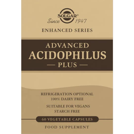 Solgar Advanced Acidophilus Plus 60vcaps