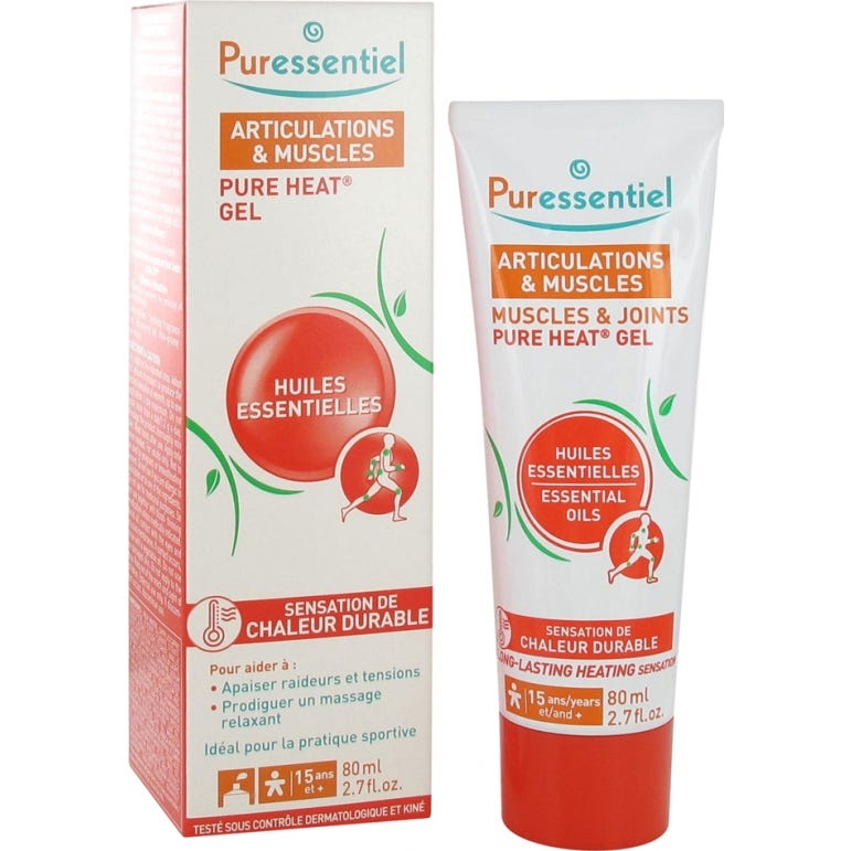 Puressentiel Gel Térmico Articulaciones y Músculos 80 ml
