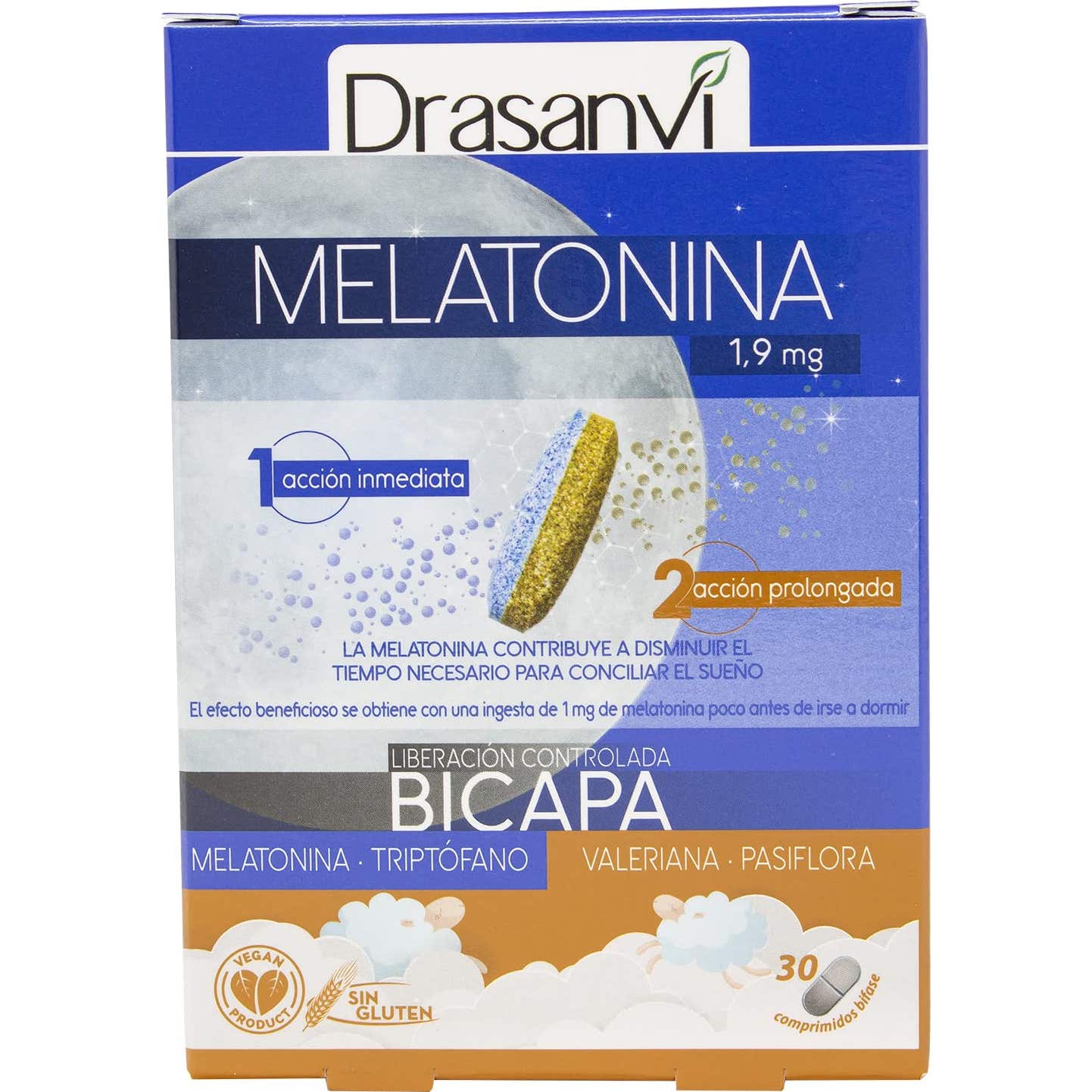 Drasanvi Melatonina Bicapa Retard 30comp