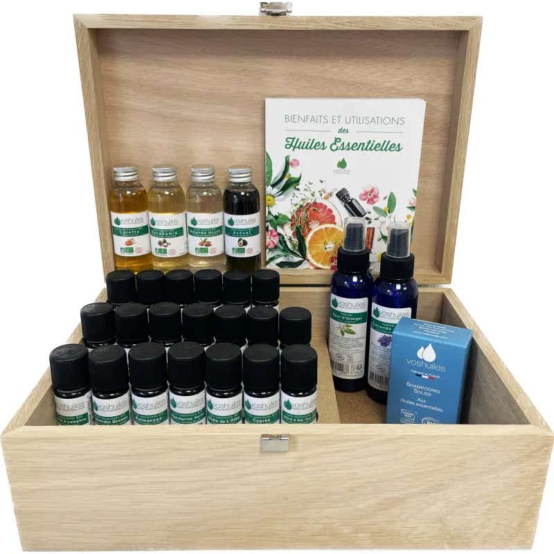 Voshuiles Beneficios y Usos Cofre Aromaterapia Bio