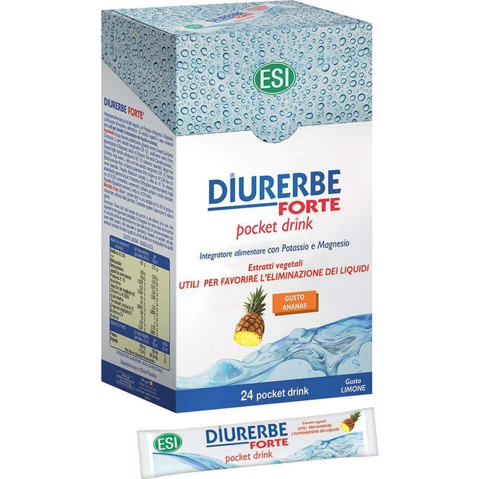 Diurerbe Forte piña Pocket Drink 24 sobres