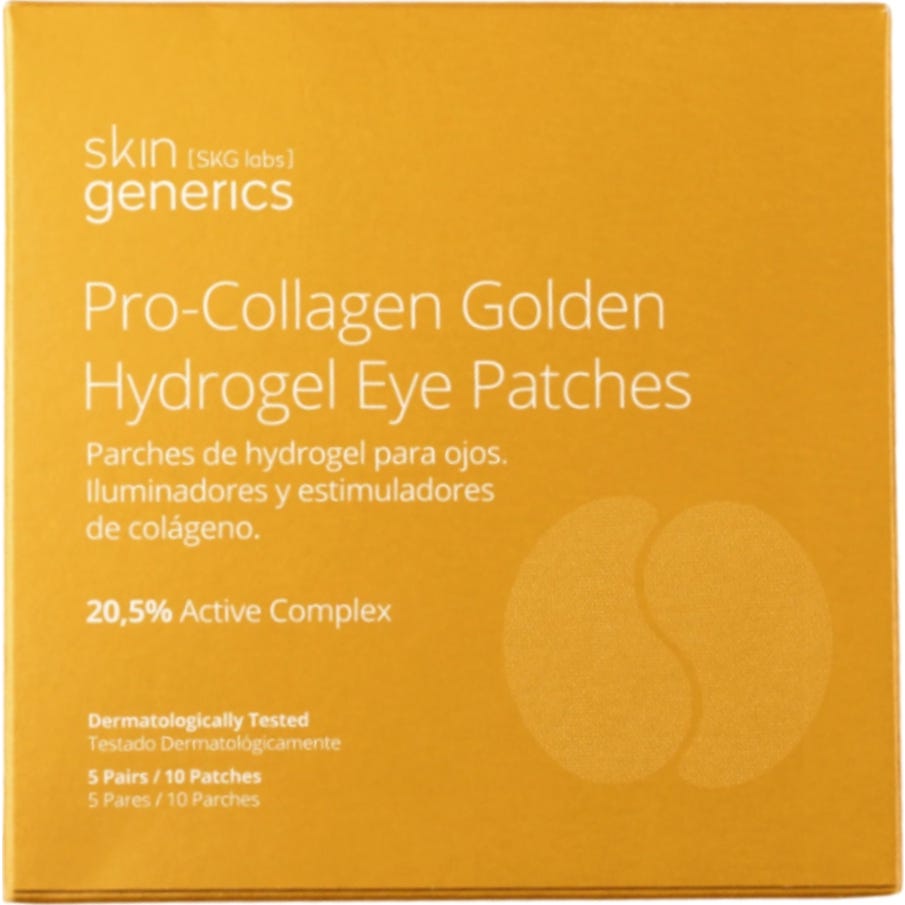 Skin Generics Pro-Collagen Golden Parches de Hidrogel 5 Pares
