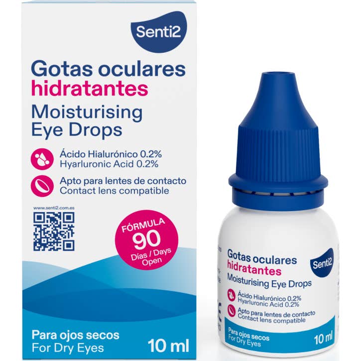Senti2 Gotas Hidratantes 0.2 Ácido Hialurónico 10ml
