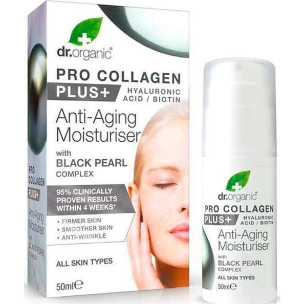 Dr. Organic Crema Collagen Antiedad Plus+ Pearl 50 ml