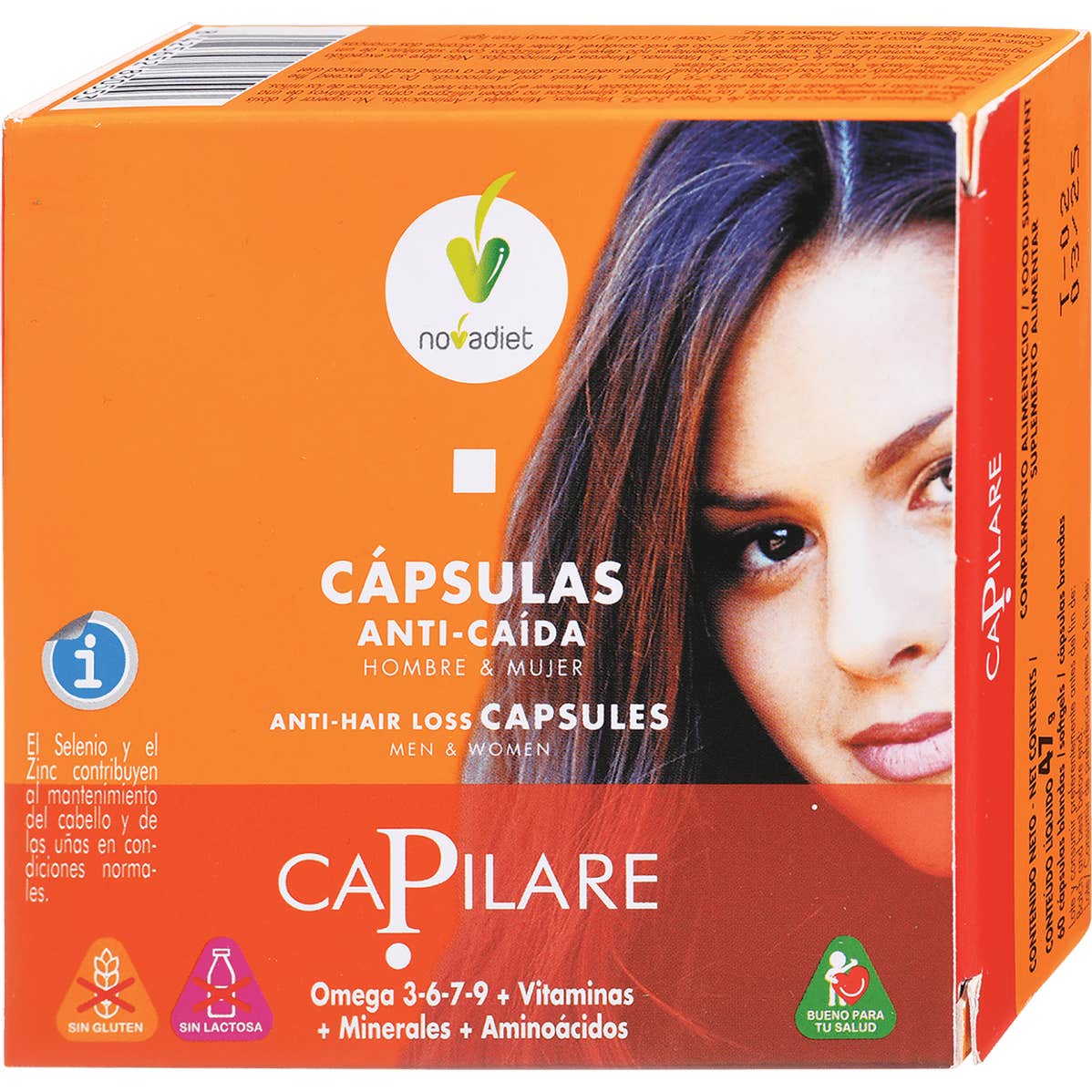 Novadiet Capsulas Anticaida 'Capilare' 60 cápsulas