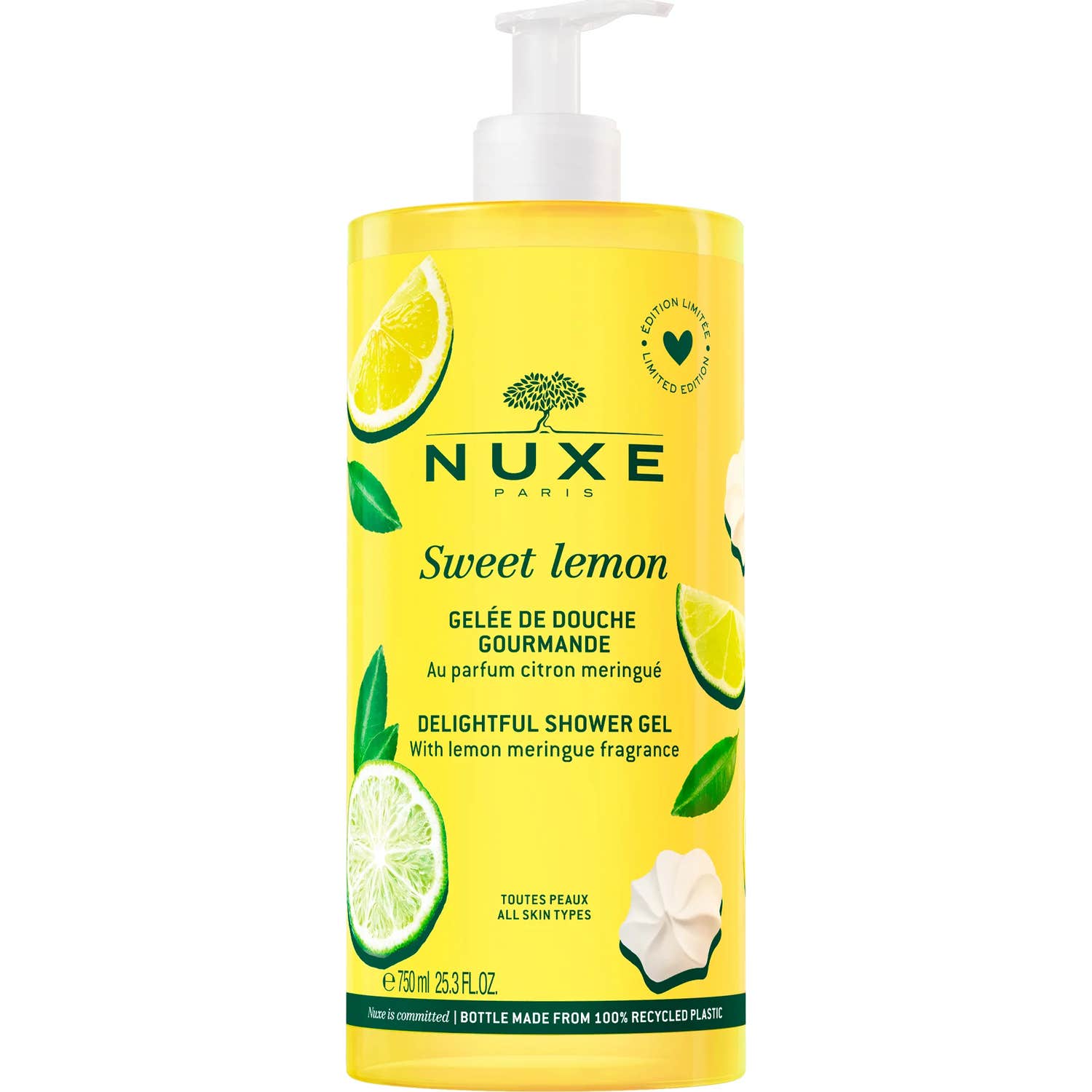 Nuxe Sweet Lemon Gel de Ducha Delicioso 750ml